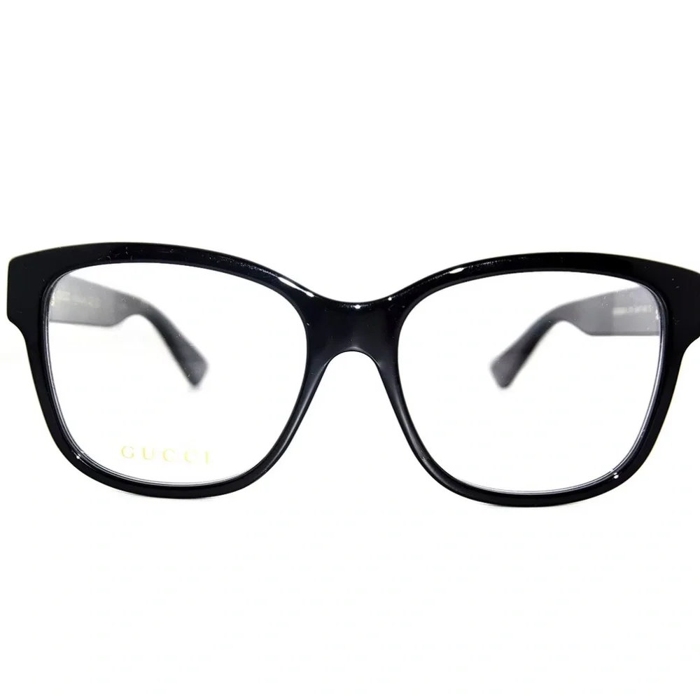 Gucci GG0038ON Black Square Frame Glasses - Picture 2 of 8